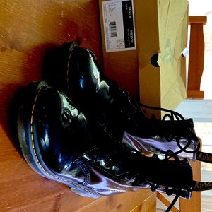 Patent Leather Dr Martens Boots Size 11 Women’s